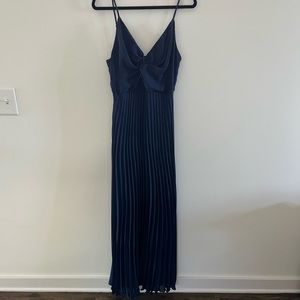 ASOS Navy Full Length Dress | Size 6